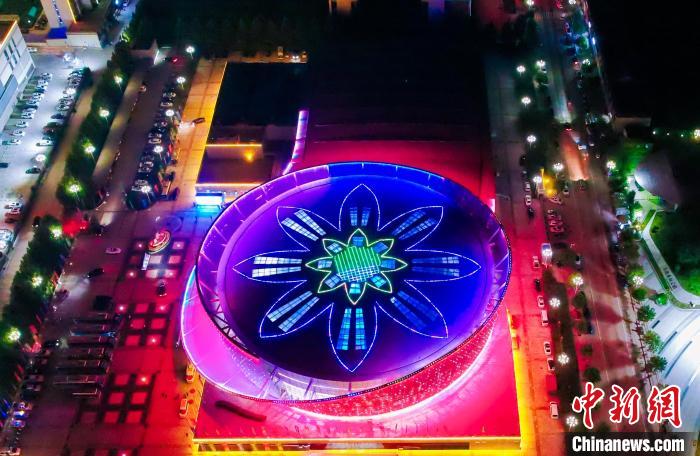 枣强县全民健身中心外景。 衡水市官方供图