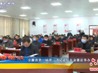 安徽省第二届第一书记论坛在金寨县举办
