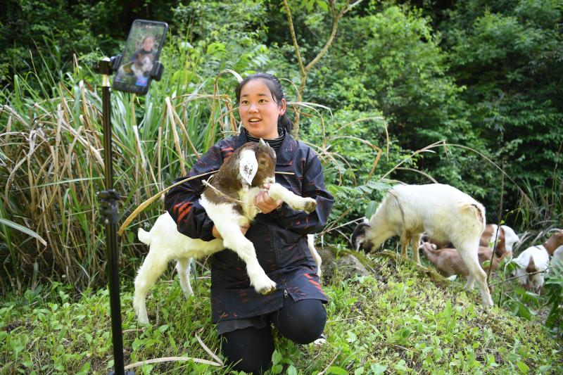 这位乡村“带货主播”有故事，点开看看