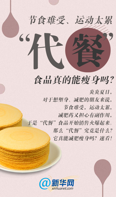 节食难受、运动太累，"代餐"食品真的能瘦身吗？