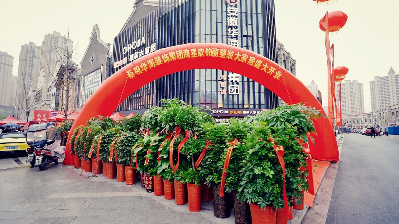 安徽华海装饰集团海星欧铂丽整装大家居盛大开业！