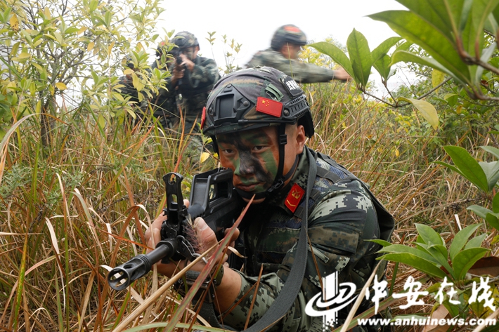 【组图】砺剑大别山！武警实战化训练提升反恐作战能力