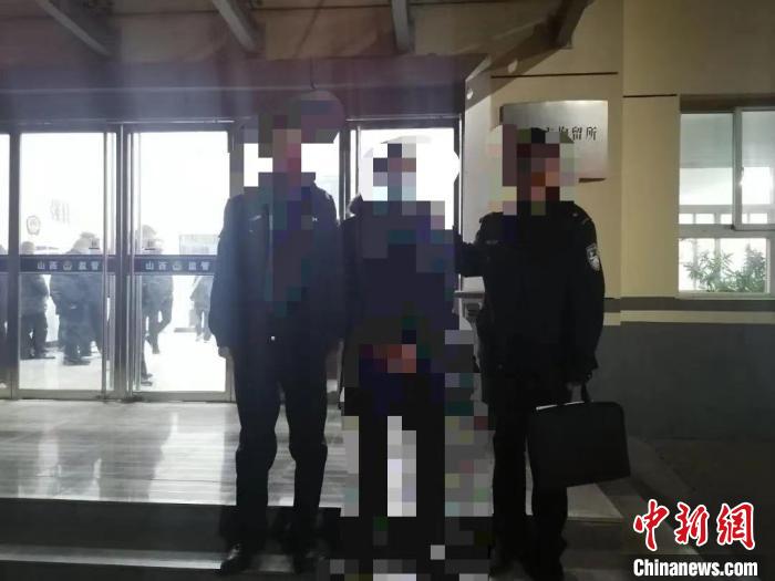 韩某因寻衅滋事被依法予以行政拘留十五日。长治市公安局供图