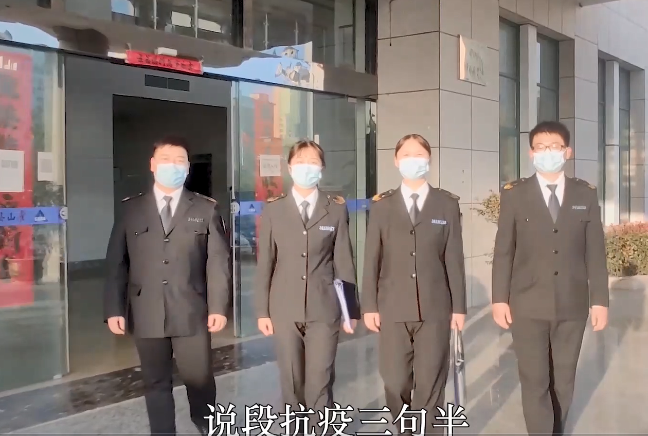 霍山县市场监管局“三句半”宣传冷链食品安全防范