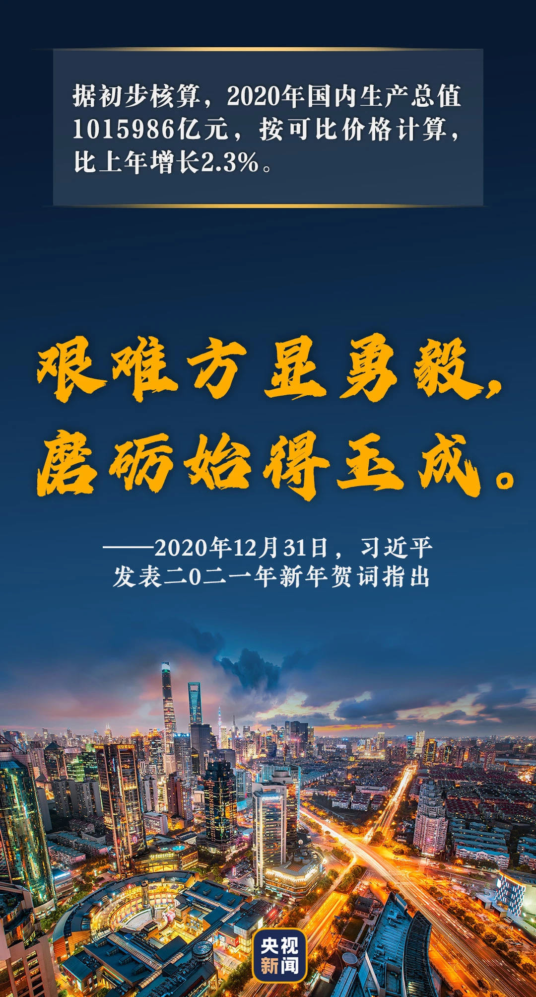 见“V”知著，为中国经济点赞！