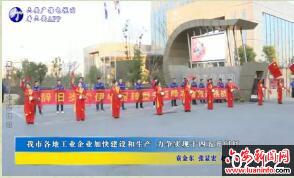 我市各地工业企业加快建设和生产力争实现十四五开门红 