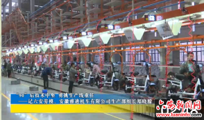 “90”后技术中坚勇挑生产线重任——记六安劳模、安徽雅迪机车有限公司生产部组长郑晓朦 