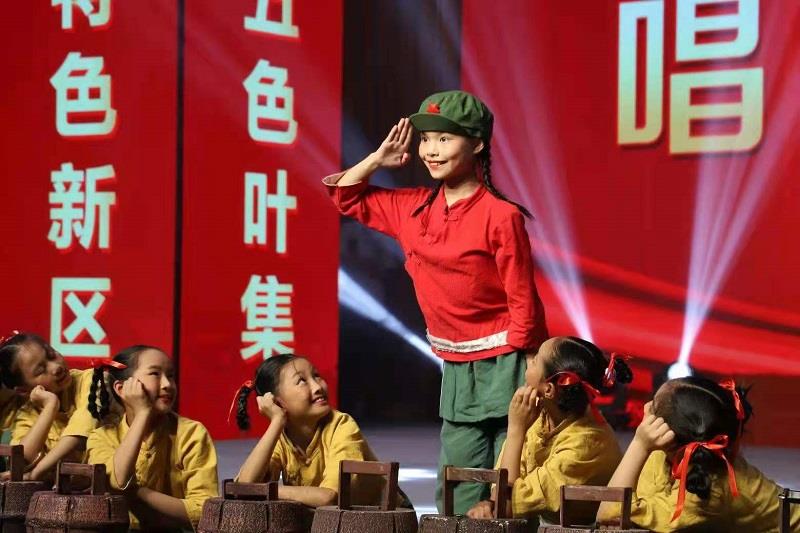 声声红歌颂党恩 