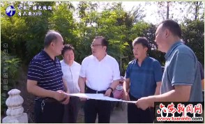 刘洪洁到金寨县督导检查防汛工作 