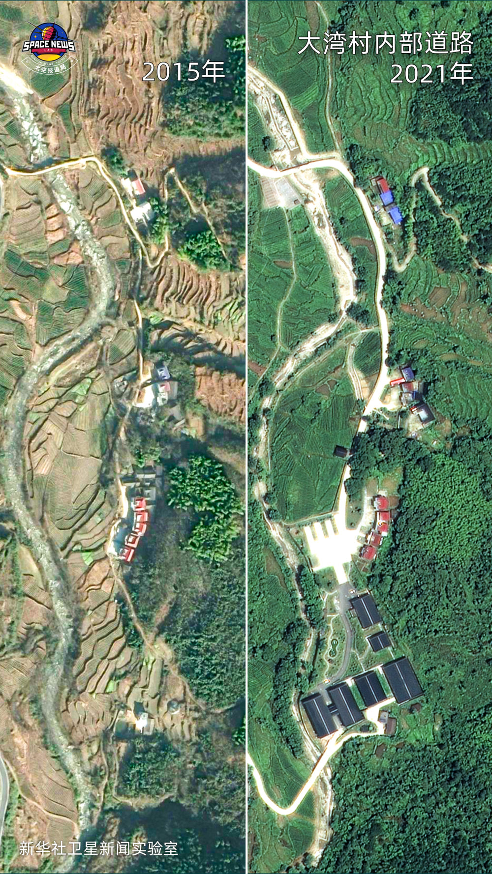 总书记到过的这个小乡村，卫星发现了新变化……