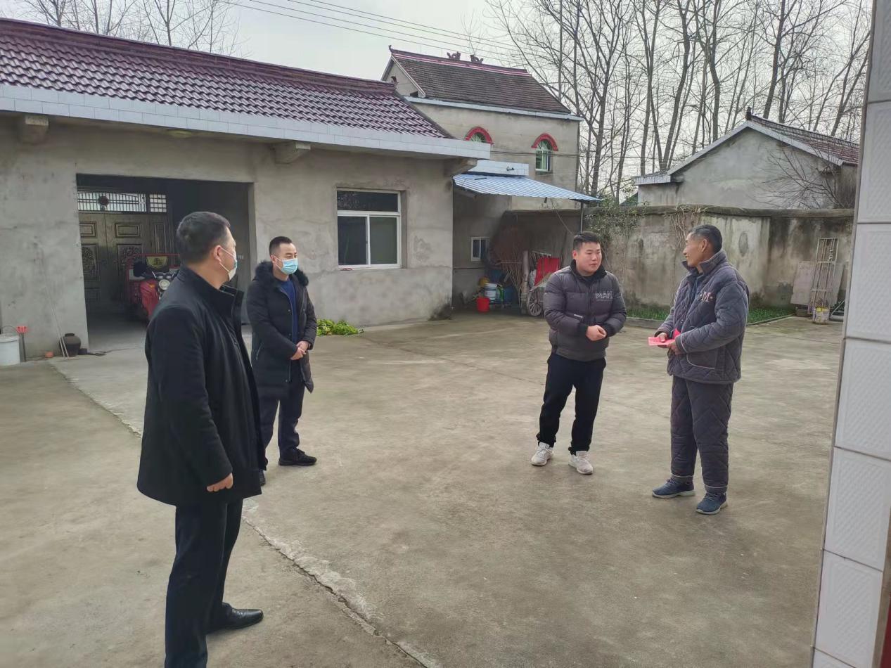 裕安区单王乡“以人民为中心的发展思想”专题学习教育：隔离疫情 隔不断温情