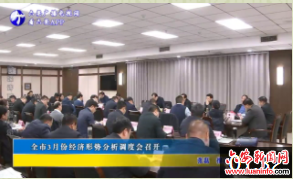 全市3月份经济形势分析调度会召开
