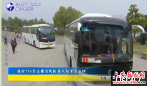 我市776名支援安庆医务人员平安返回