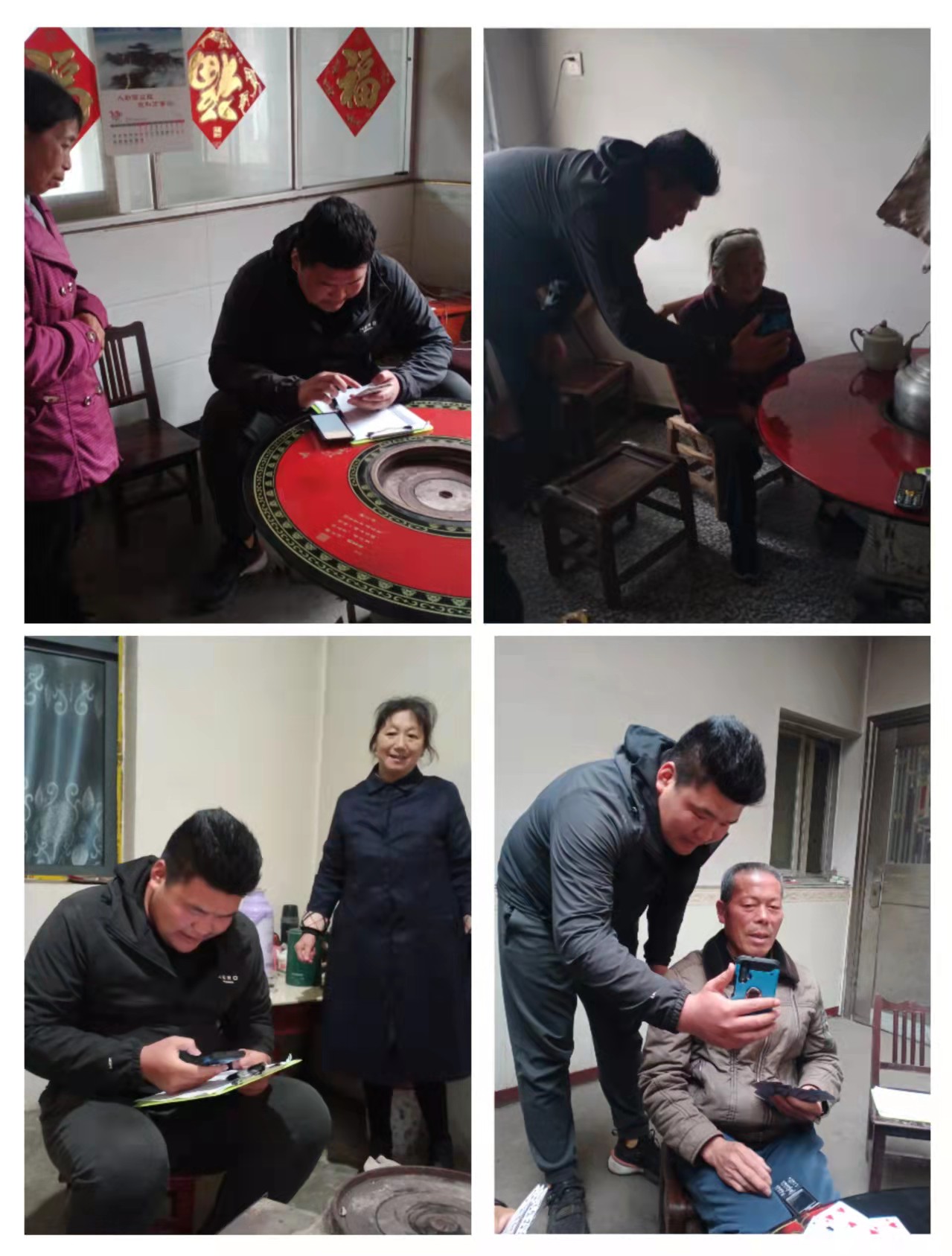 金寨县沙河乡：多举措推广惠民惠农补贴“一卡通”二维码宣传