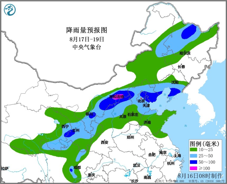 中央气象台：未来一周北方仍将多降雨 南方高烧难退