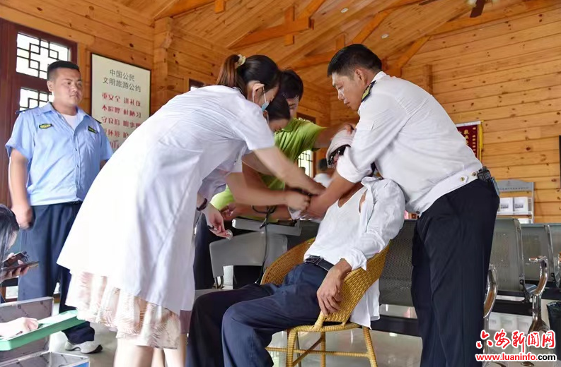 舒城县万佛湖景区：开展防中暑演练 提升应急处置能力