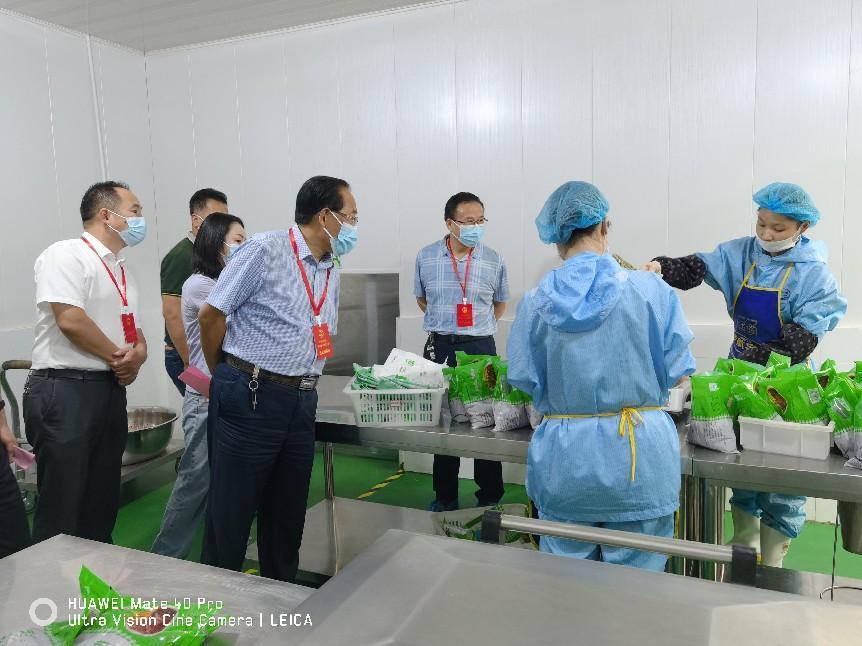 金安区人大、政协委员调研节前食品安全