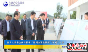 省人大常委会副主任谢广祥到金寨县调研“双减”工作