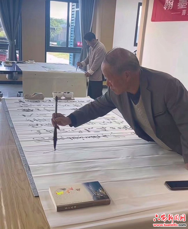 霍山籍书法家何云浩作品入围“墨雅杯”网评第一名