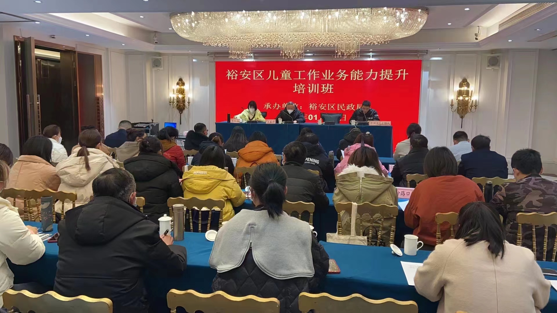 裕安区召开儿童工作业务能力提升培训会