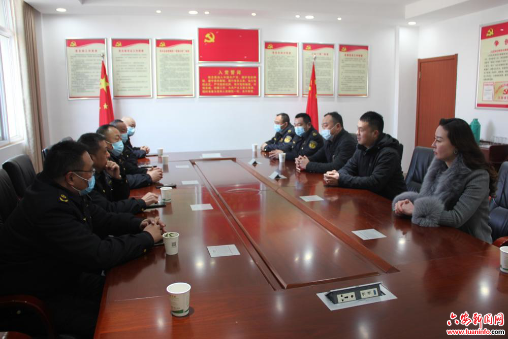 党建共建促提升 新春慰问送温暖