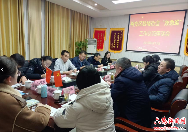 青海省民政厅来裕安区考察交流“救急难”工作