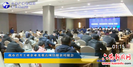 我市召开工业企业及重点项目银企对接会