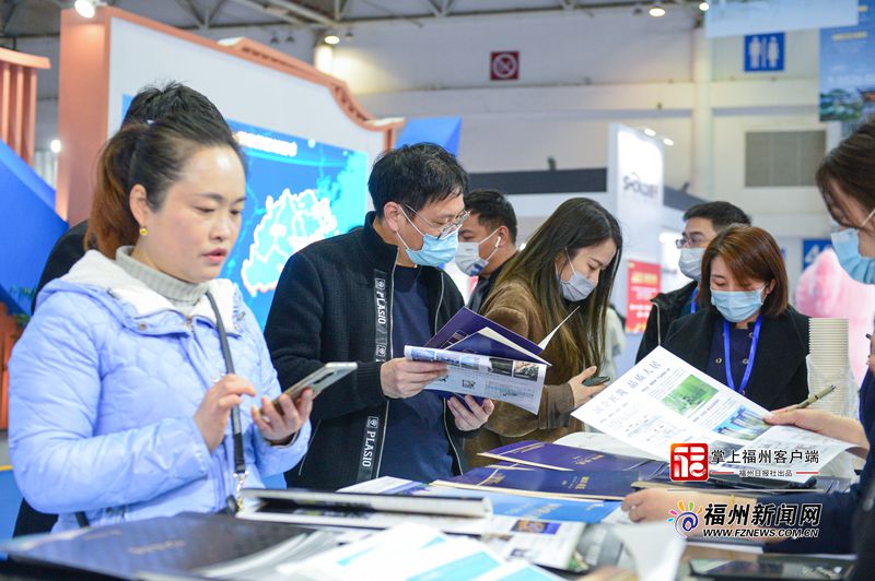 2023年福州春季住房展销会在海峡国际会展中心开幕