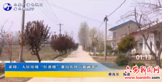 霍邱：人居环境“红黄榜”赛出乡村“新画卷”