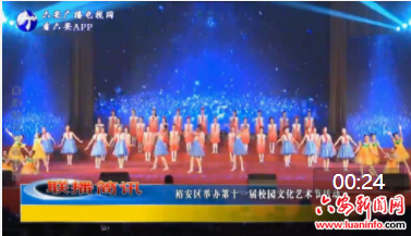 裕安区举办第十一届校园文化艺术节活动