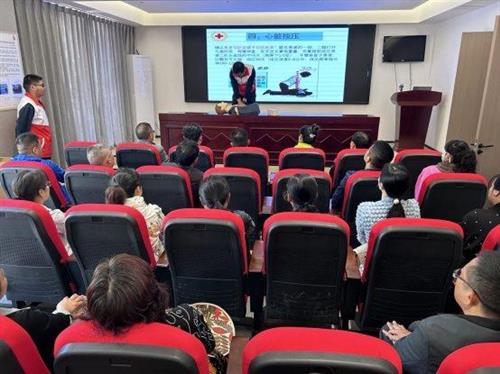 5•12全国防灾减灾日——自救互救及应急救护知识与技能培训走进安丰