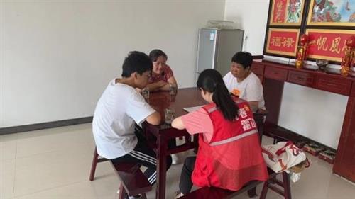 爱心圆梦，与你同行——霍山县单龙寺镇开展2023年度“爱心圆梦大学”入户走访行动