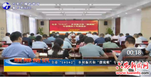 全市“1+5+2” 乡村振兴和“微腐败”