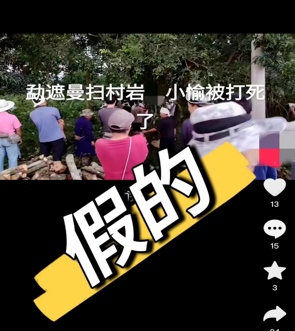 造谣小偷被打死？虚假信息发布者被依法行拘