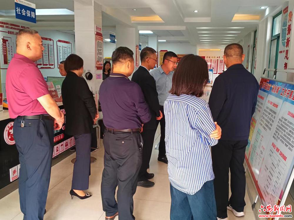 省民政厅法治建设调研组来裕安区调研