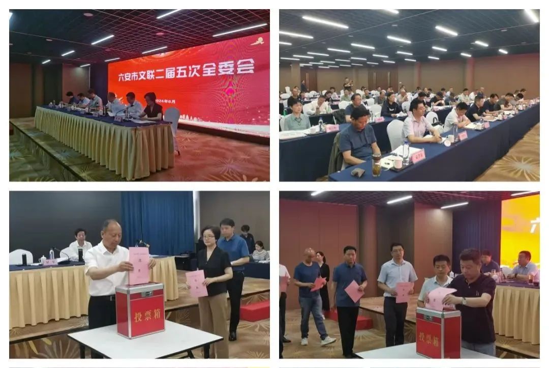 六安市文联二届五次全委会召开