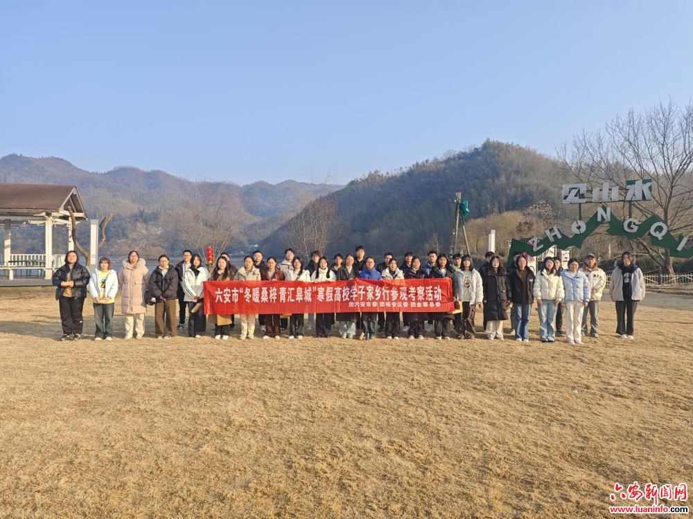 团六安市委举办“冬暖桑梓 青汇皋城”寒假高校学子家乡行活动
