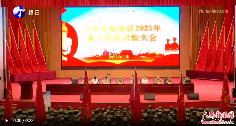 裕安区举行2025年基干民兵集合点验