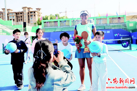 小网球打出国际赛事“旗舰站”——皖西“小镇”何以晋级体育新赛道