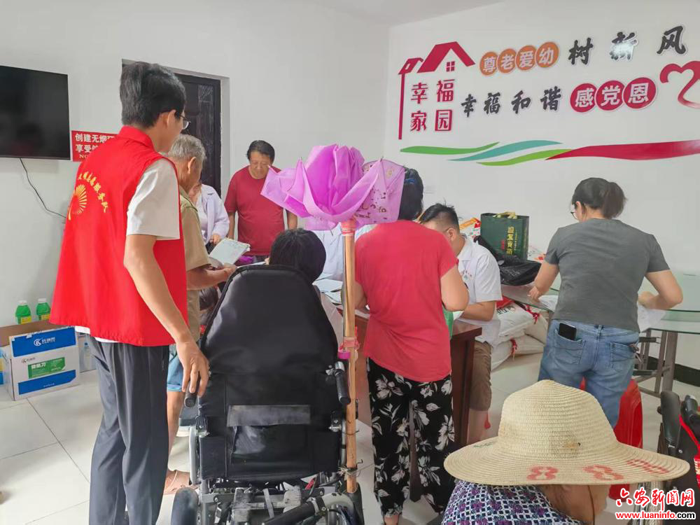 便民服务“零距离”——韩摆渡镇残联上门办理残疾证