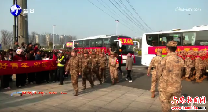 霍邱县组织预定新兵开展缅怀革命先烈活动