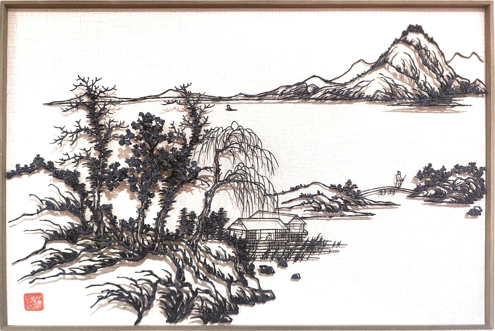 【文化中国行 长江之歌】芜湖铁画： 看铁与火铸造苍劲迎客松