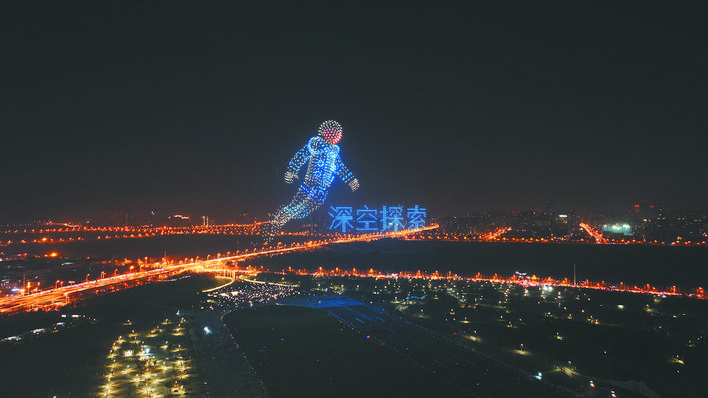 无人机与非遗绝技同台献艺