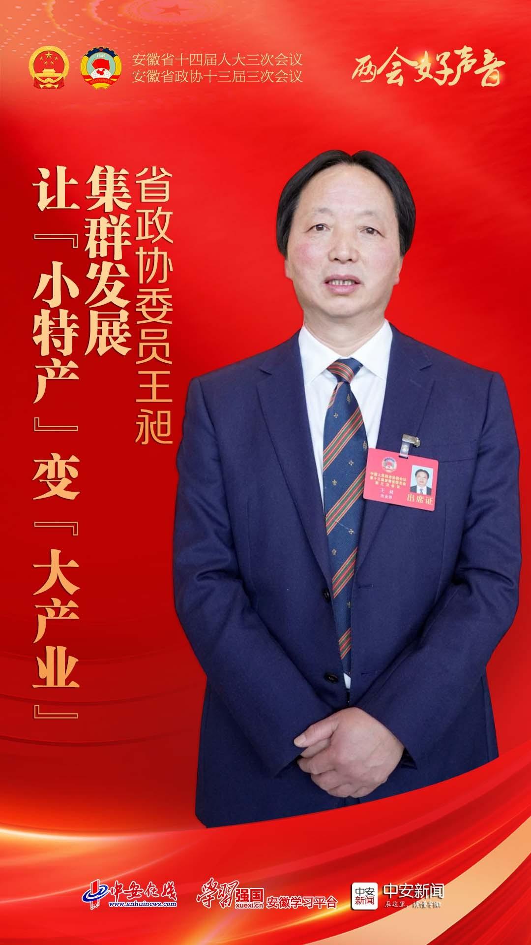 两会好声音｜省政协委员王昶：集群发展 让“小特产”变“大产业”