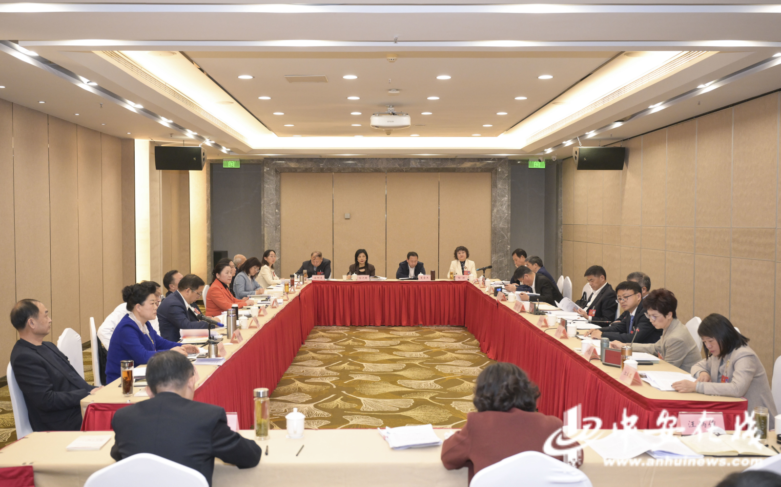 两会影像｜政协分组会议现场 委员谈感受话发展