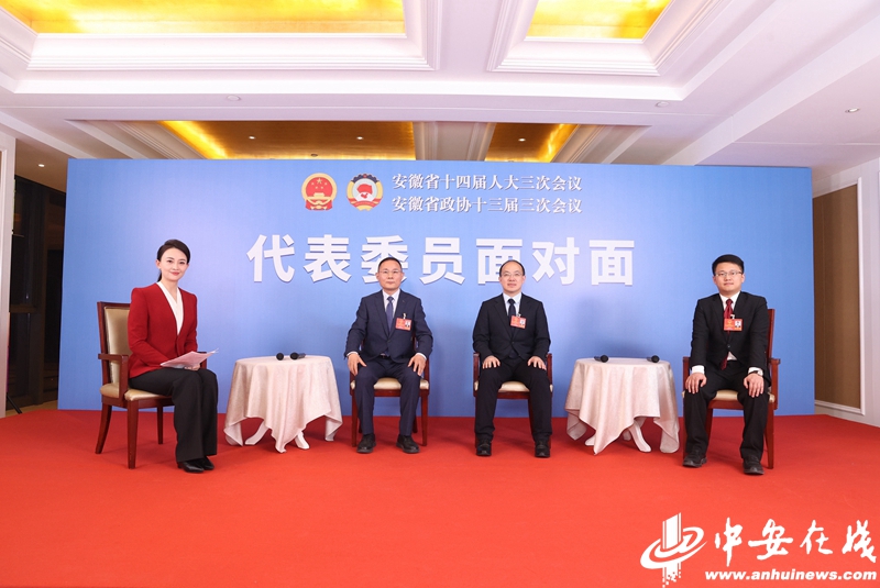 代表委员面对面｜安徽向“新”，听听代表们有哪些“金点子”？