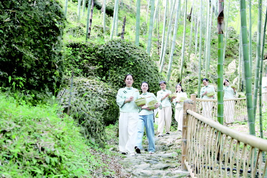 　霍山万亩石斛花喜获丰收