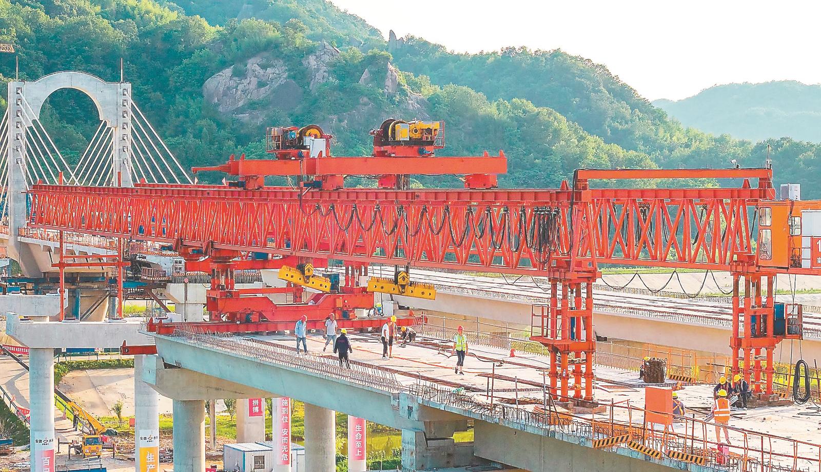 安徽各地：交通建设“热度”拉满