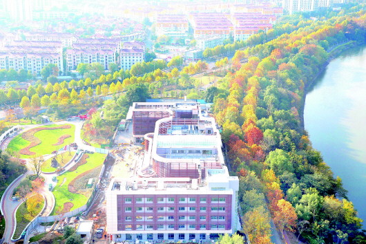 淠史杭水利文化展示中心现雏形