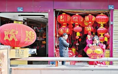 车厘子卖断货 市民买年货舍得掏腰包